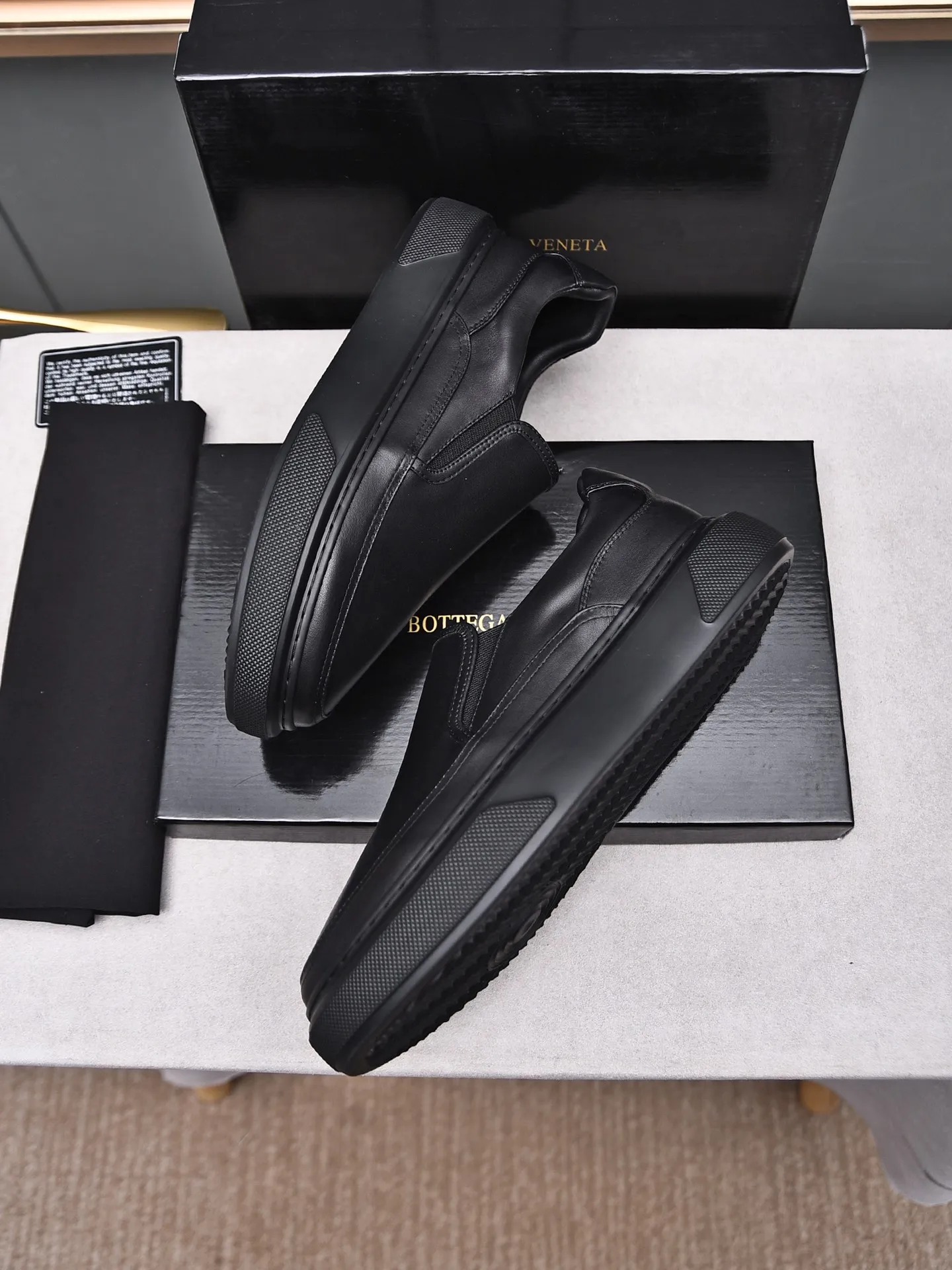 Men's Men's Shoes💰520 [One-step-up] BOTTEG* VENET* - high-end boutique Size: 38-44 (45 customized) BV new product, first-layer cowhide artificially woven classic style and contemporary fashion temperament harmoniously blend, rubber sole is light and flexible, water-dyed cowhide lining! [Taobao, Tmall, and live streaming are the first choices]